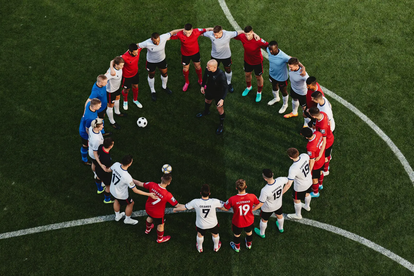 Cohésion de groupe en fin de séance