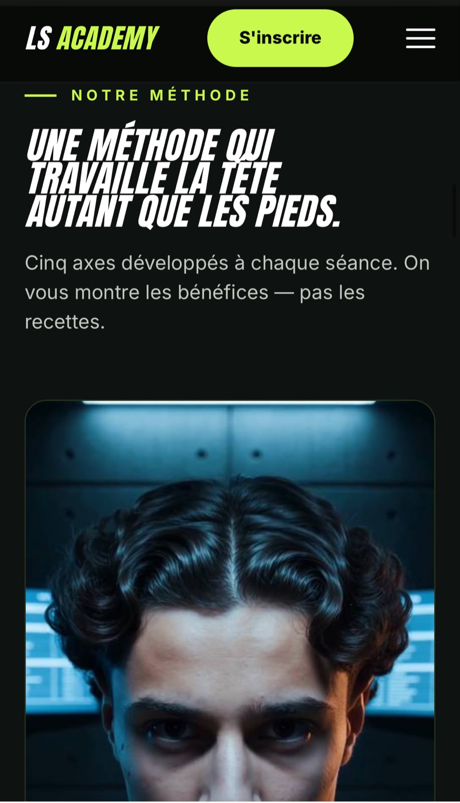 Situation de jeu en stage
